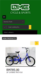 Mobile Screenshot of omecycle.com